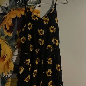 Cute Sunflower Romper